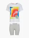 Calvin Klein SHORT SET Kadın Gri Eşofman Takımı