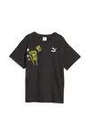 Puma X SPONGEBOB Graphic Tee Siyah Unisex T-Shirt
