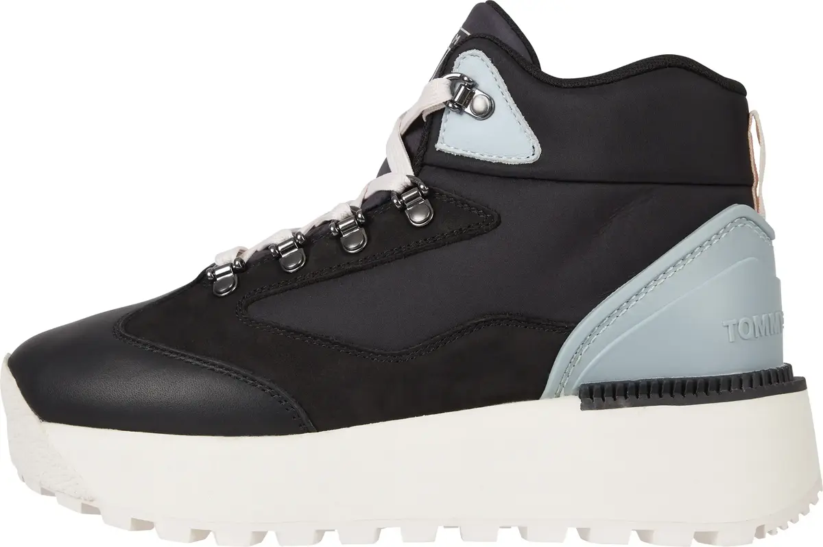 Tommy Hilfiger TOMMY JEANS HYBRID B Kadın Siyah Bot