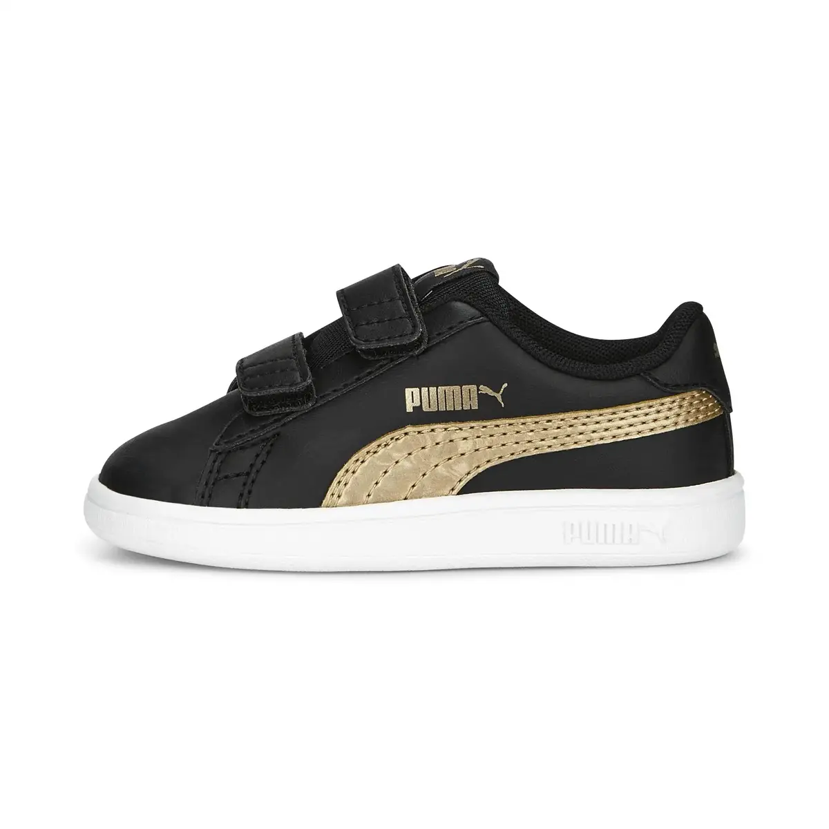 Puma Smash v2 Metallics V Inf Siyah Çocuk/Unisex Günlük Spor Ayakkabı
