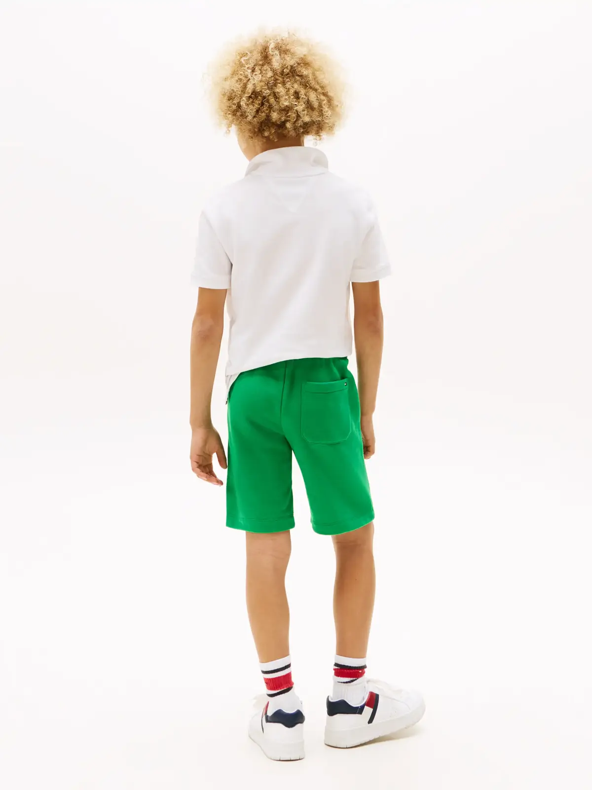 Tommy Hilfiger TOMMY FLAG HILFIGER, L13 Yeşil Erkek Çocuk Şort