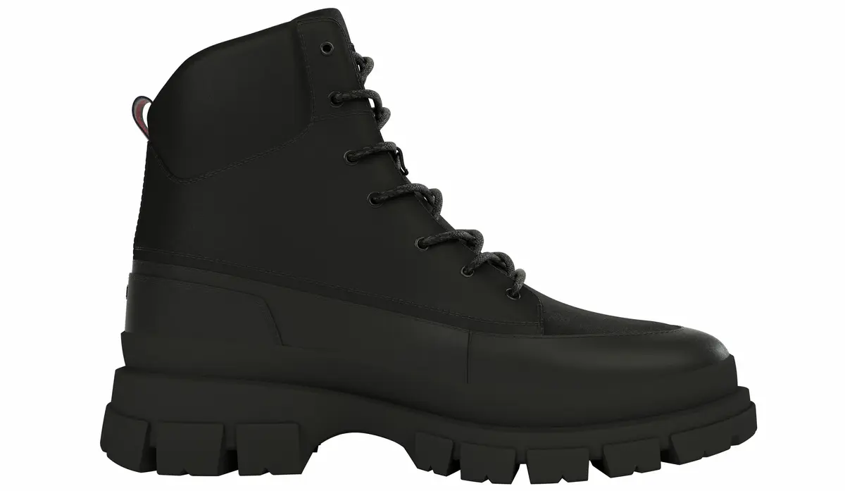 Tommy Hilfiger HILFIGER GORE TEX HY Erkek Siyah Bot