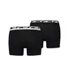 Puma PUMA MEN MULTI LOGO BOXER 2P Siyah Erkek 2'li Boxer