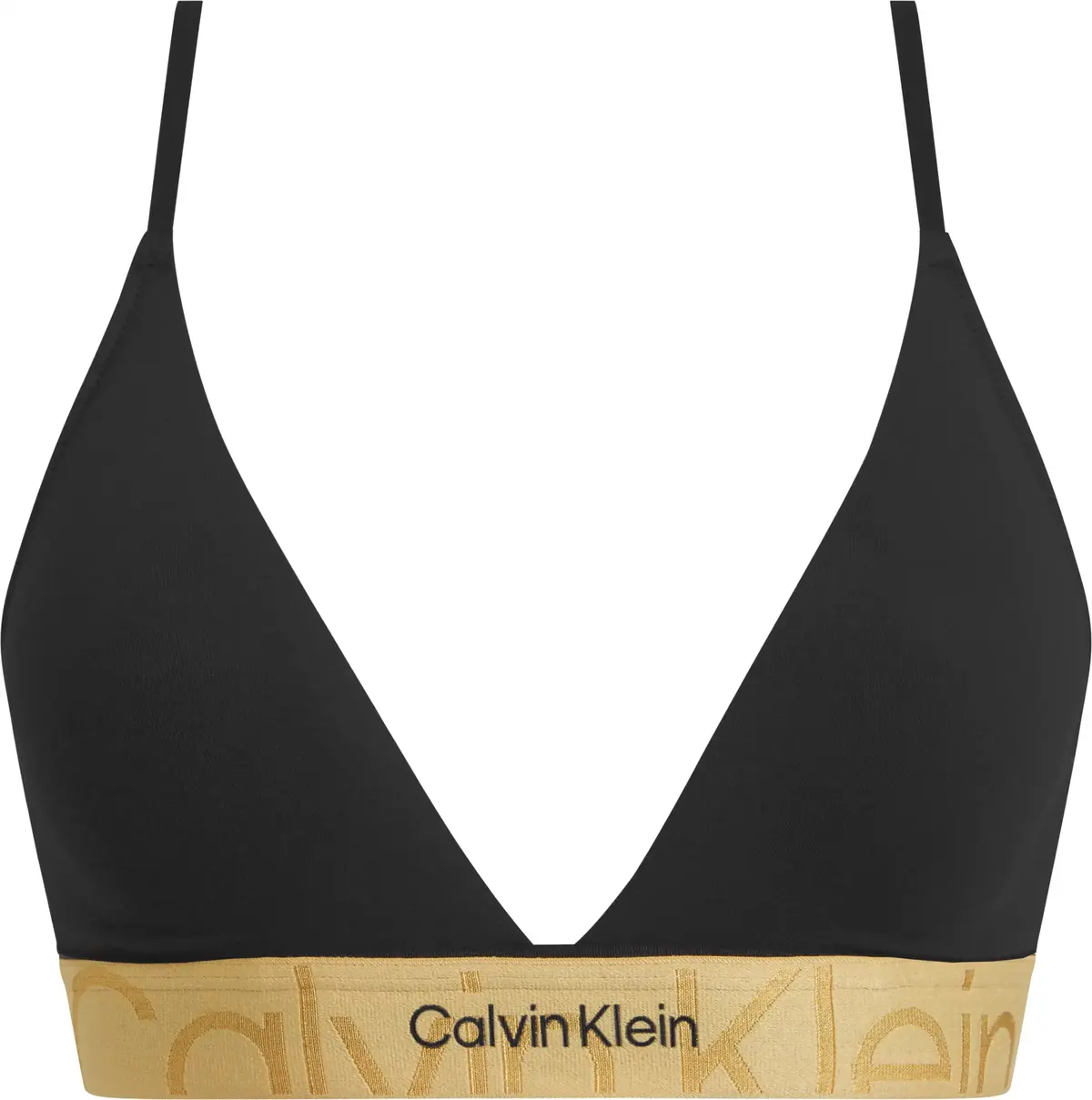 Calvin Klein LGHT LINED TRIANGLE Kadın Siyah Sütyen