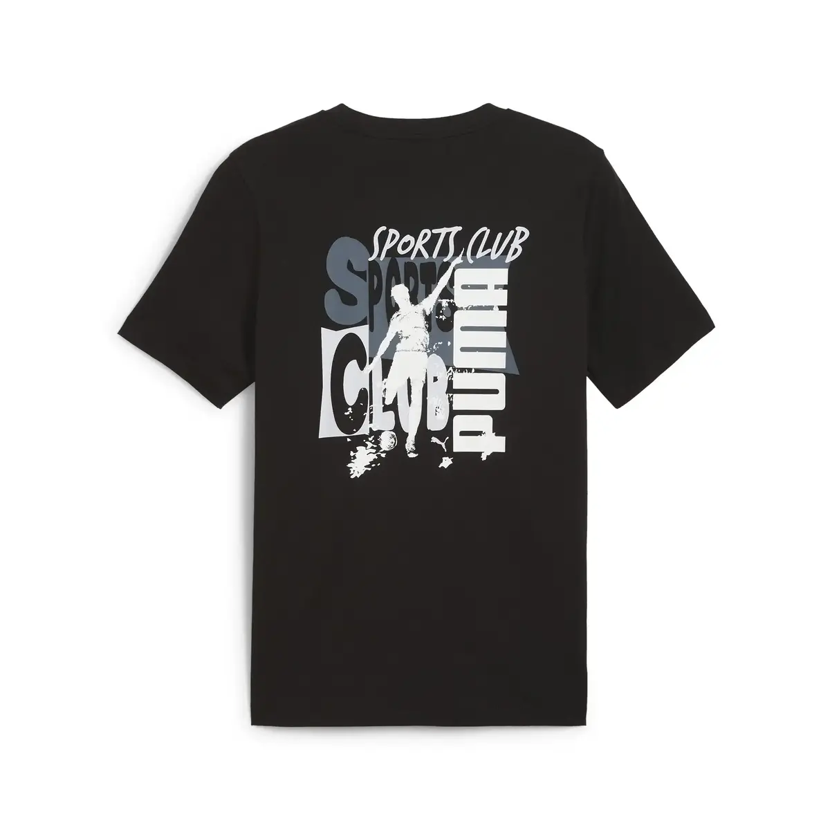 Puma GRAPHICS Sports Club Tee Siyah Erkek T-Shirt