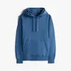 Tommy Hilfiger ESSENTIAL TERRY HOOD Erkek Turkuaz  Sweatshirt