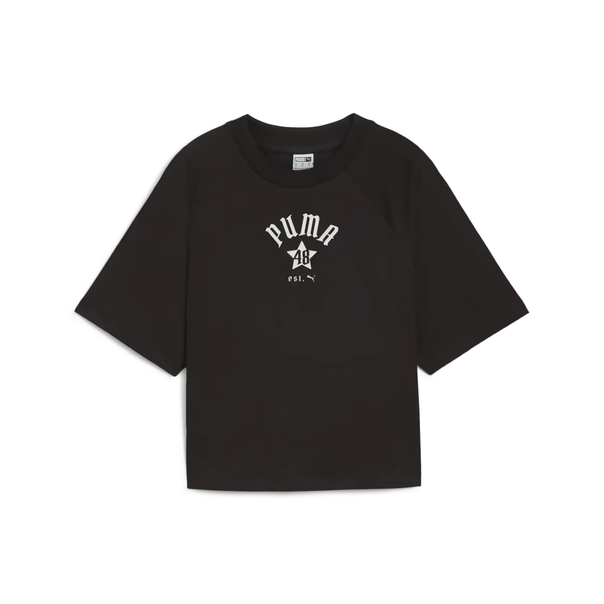 Puma CLASSICS Relaxed Tee Siyah Kadın T-Shirt