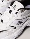 Calvin Klein RETRO TENNIS MESH ML, 01W Beyaz Kadın Spor Ayakkabı & Sneaker