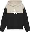 Calvin Klein CLR BLOCK MONOGRAM H Erkek Siyah Hoodie