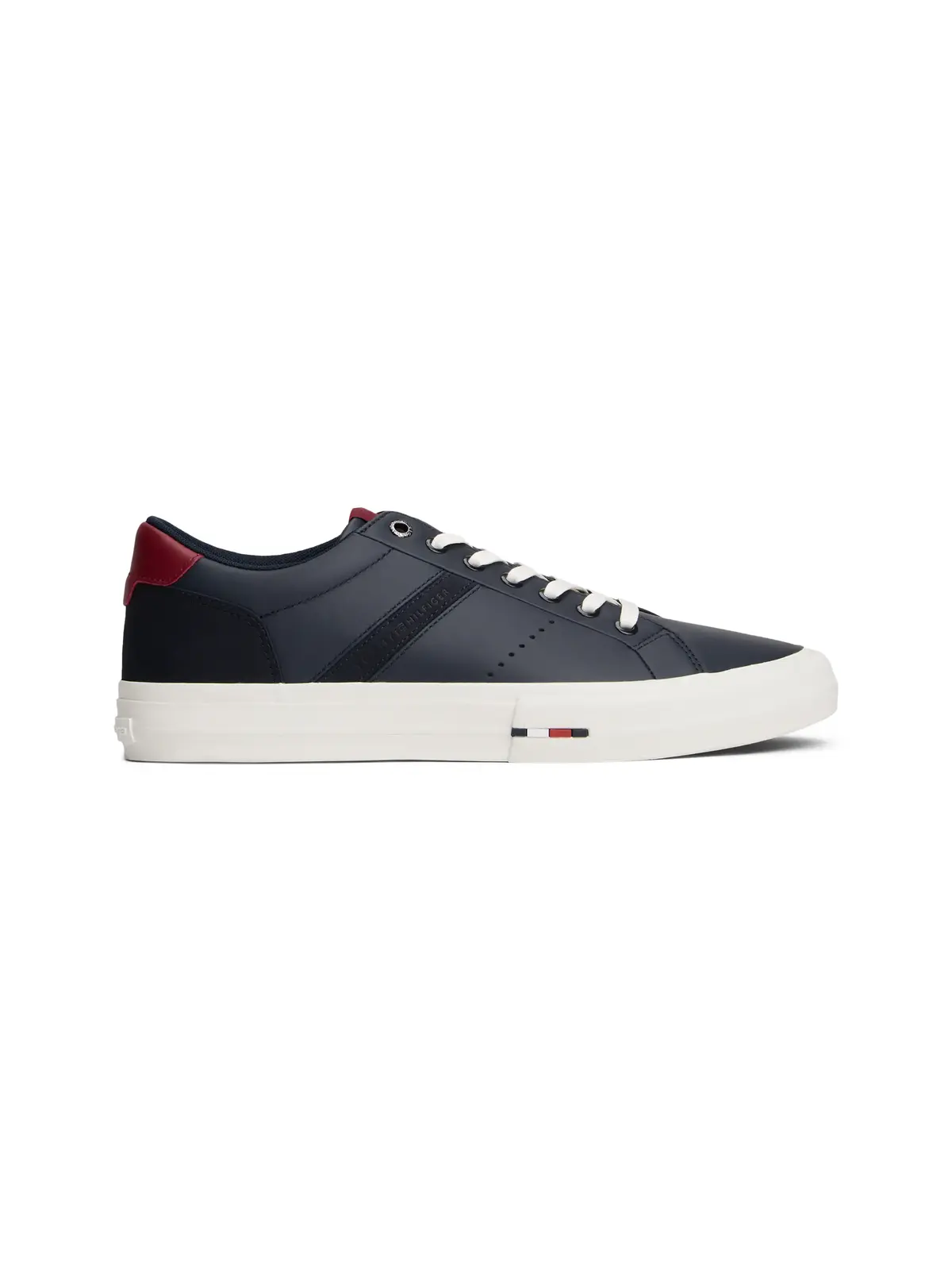 Tommy Hilfiger TH HI VULC LTH STREE Siyah Erkek Günlük Spor Ayakkabı