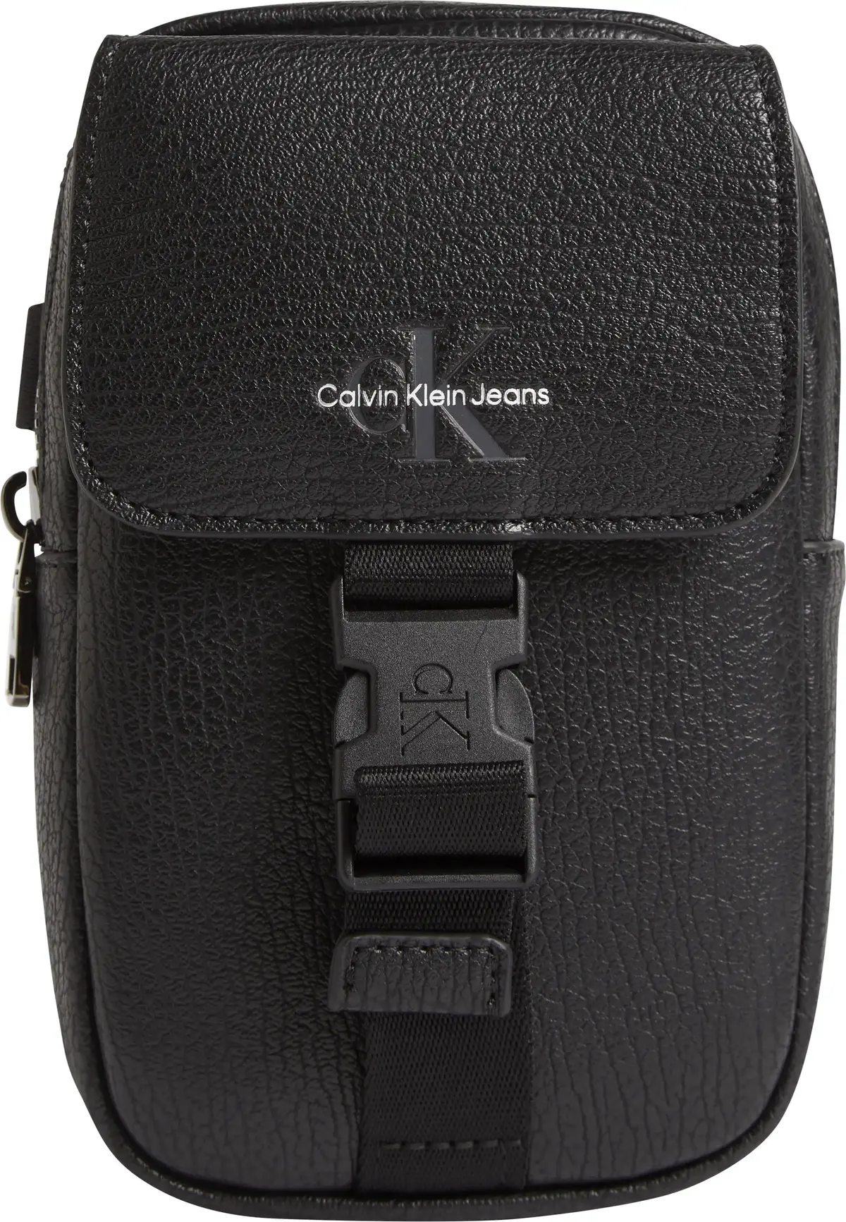 Calvin Klein MONO TEXTURED PHONE Erkek Siyah Çanta