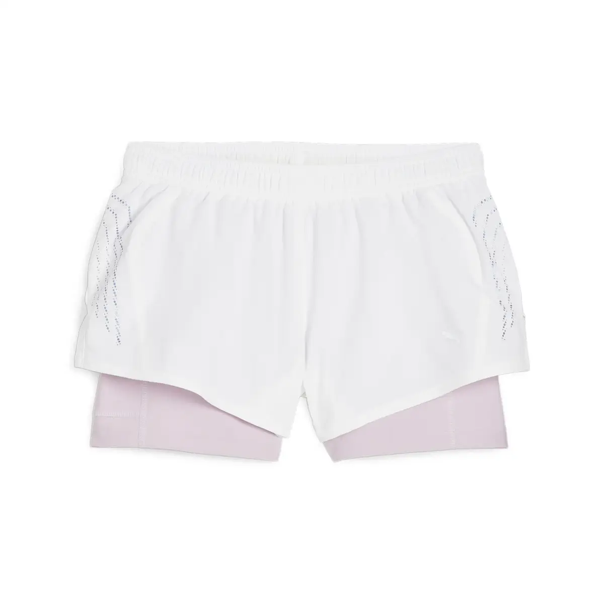 Puma RUN ULTRAWEAVE AOP SHORT Beyaz Kadın Şort