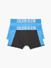 Calvin Klein 2PK TRUNK Erkek Mavi Boxer Set