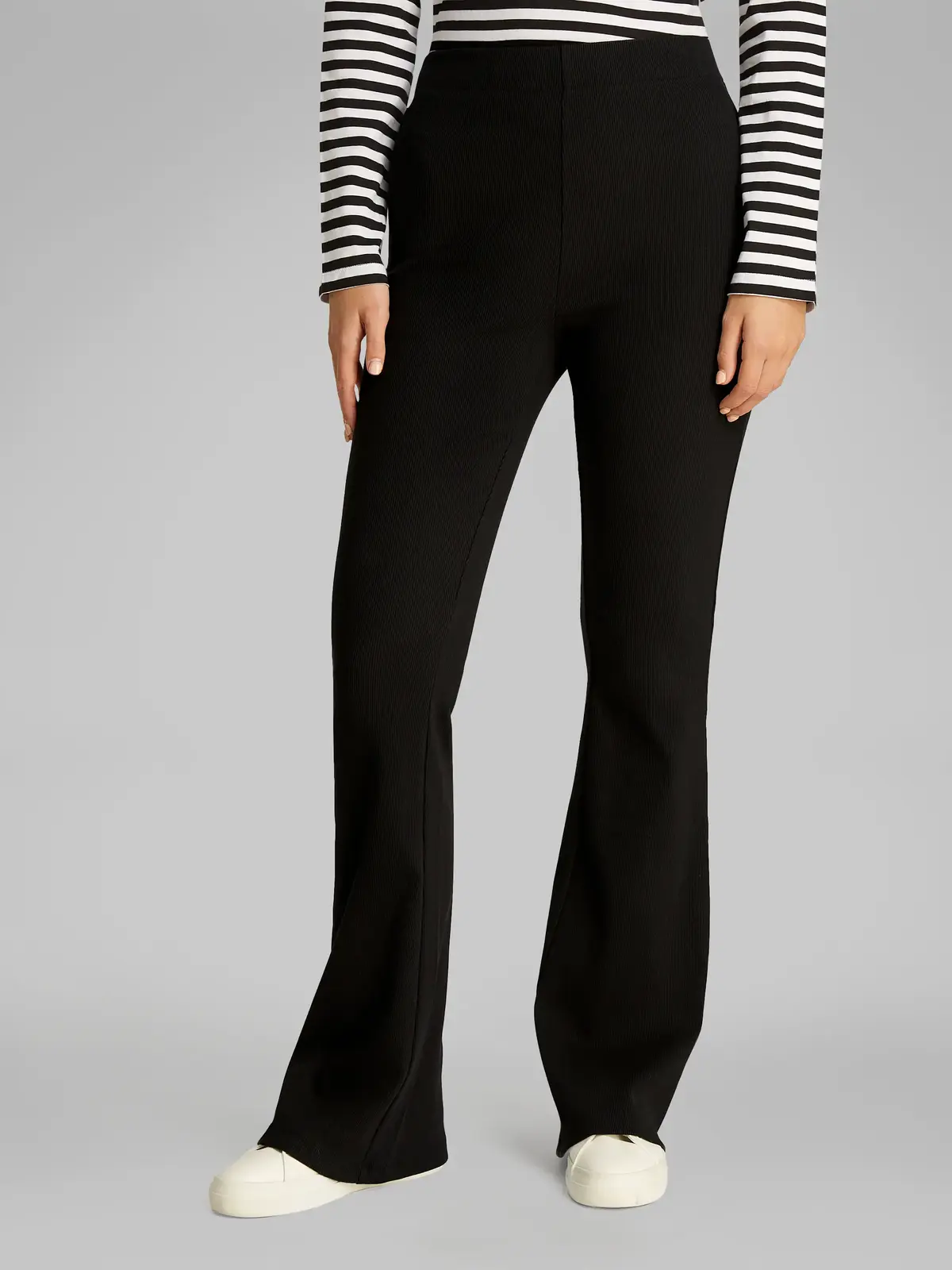 WOVEN LABEL WIDE LEG, BEH