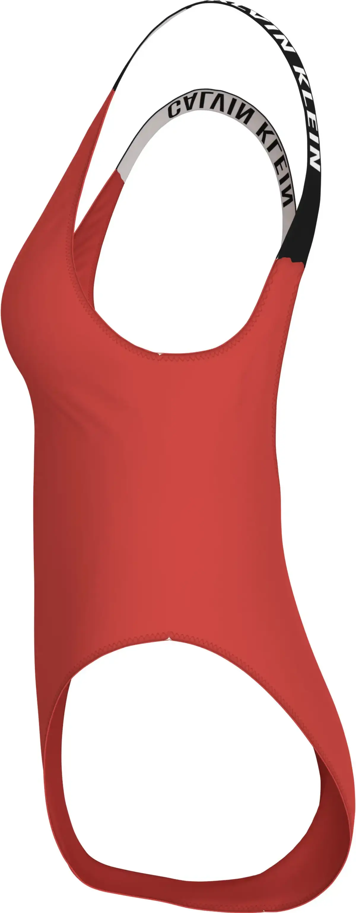 Calvin Klein SCOOP BACK ONE PIECE, XM8 Kırmızı Kadın Mayo