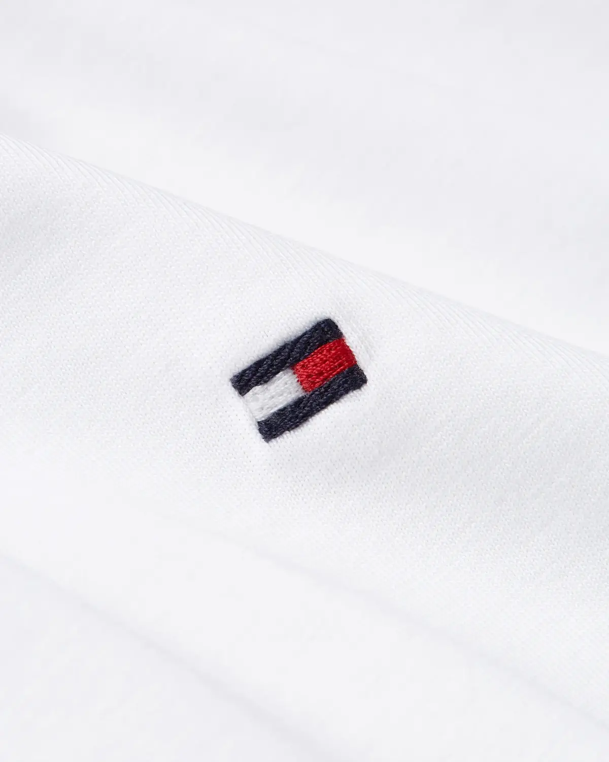 Tommy Hilfiger PERFORMANCE KNIT SOL, YCF Beyaz Erkek Gömlek