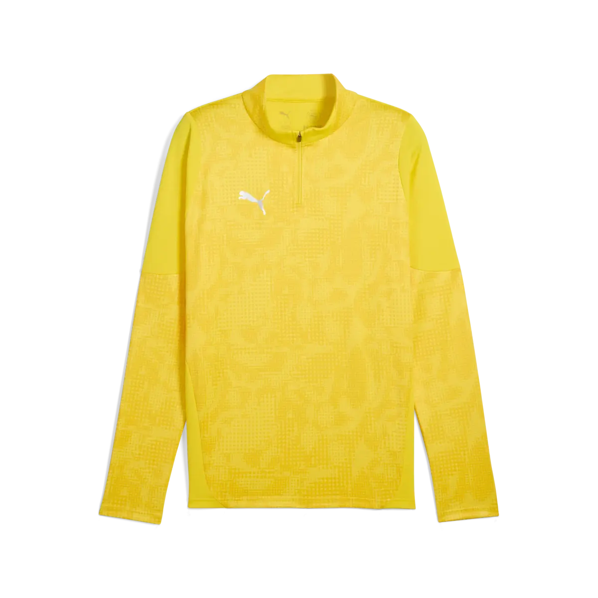 Puma teamCUP Training 1/4 Zip Top Sarı Erkek Eşofman Üst