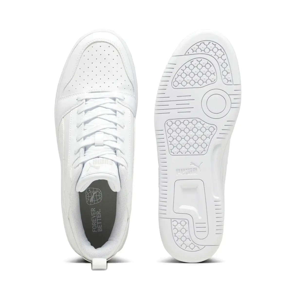 Puma Rebound v6 Low Beyaz Unisex Günlük Spor Ayakkabı