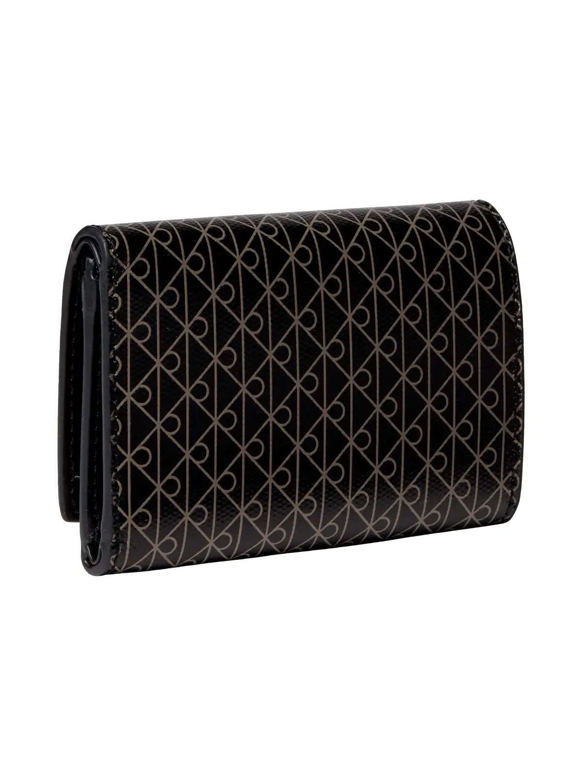 Calvin Klein EMBLEM AOP TRIFOLD W Siyah Cüzdan