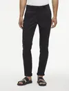 Calvin Klein SATEEN STRETCH SLIM Erkek Siyah Chino