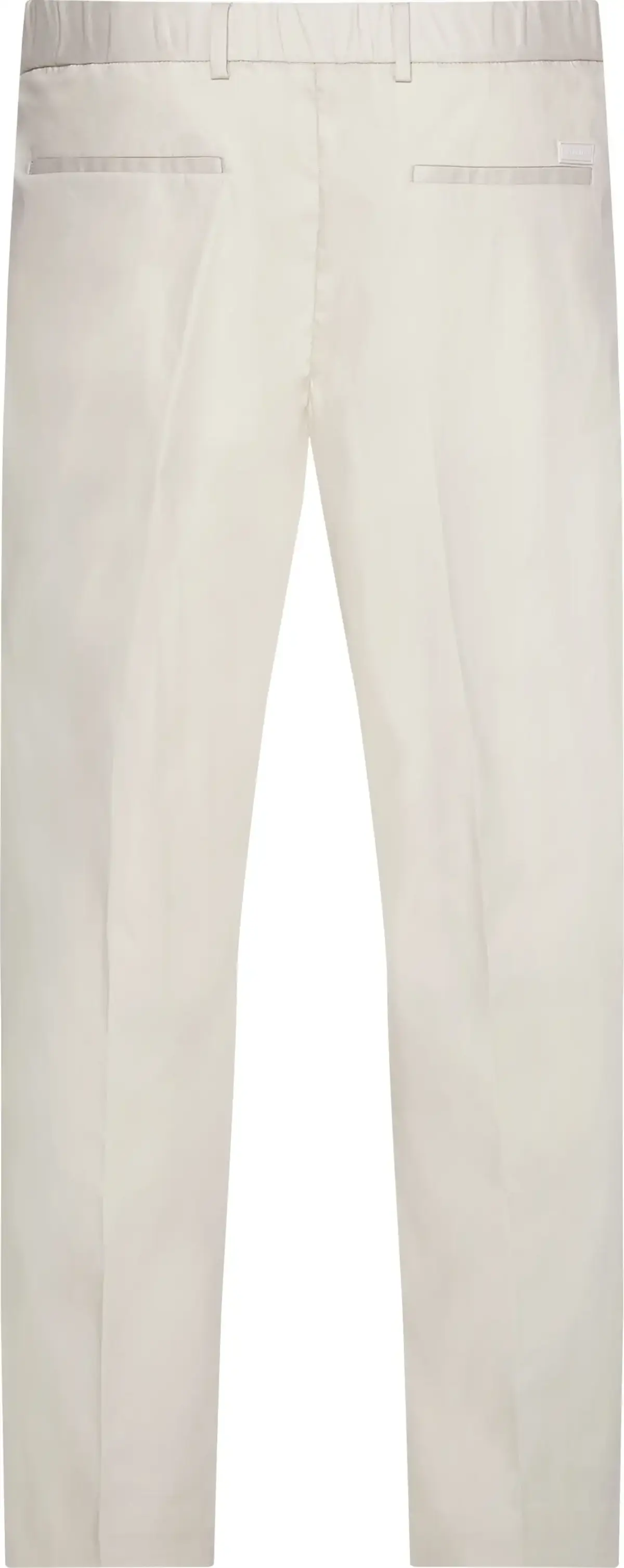 Calvin Klein PAPER COTTON CROPPED Erkek Krem Kumaş Pantolon