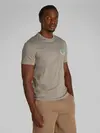 Calvin Klein CK CHEST LOGO Gri Erkek Tişört