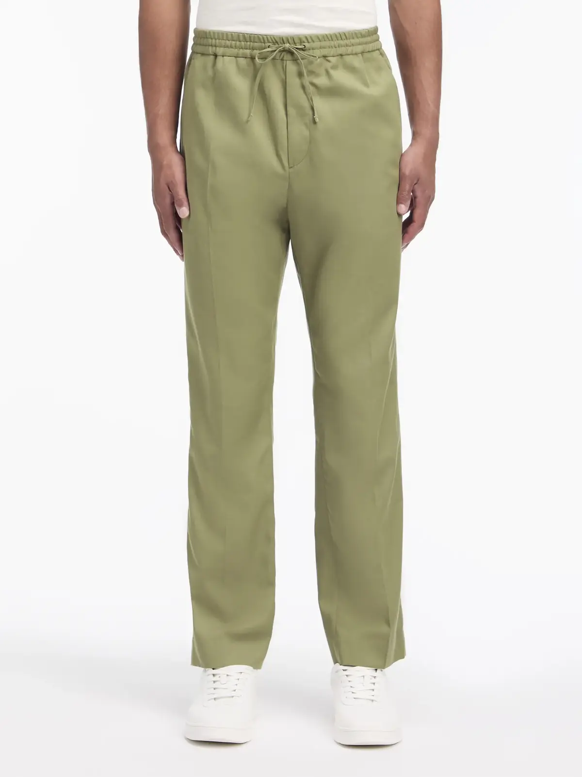 Calvin Klein LYCL COTTON LINEN JO, MSS Yeşil Erkek Pantolon