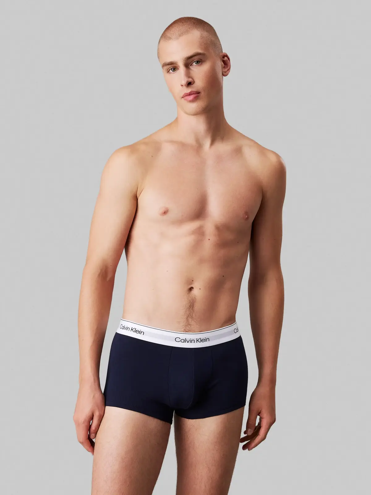 Calvin Klein LOW RISE TRUNK 3PK Erkek 3lü Boxer Set