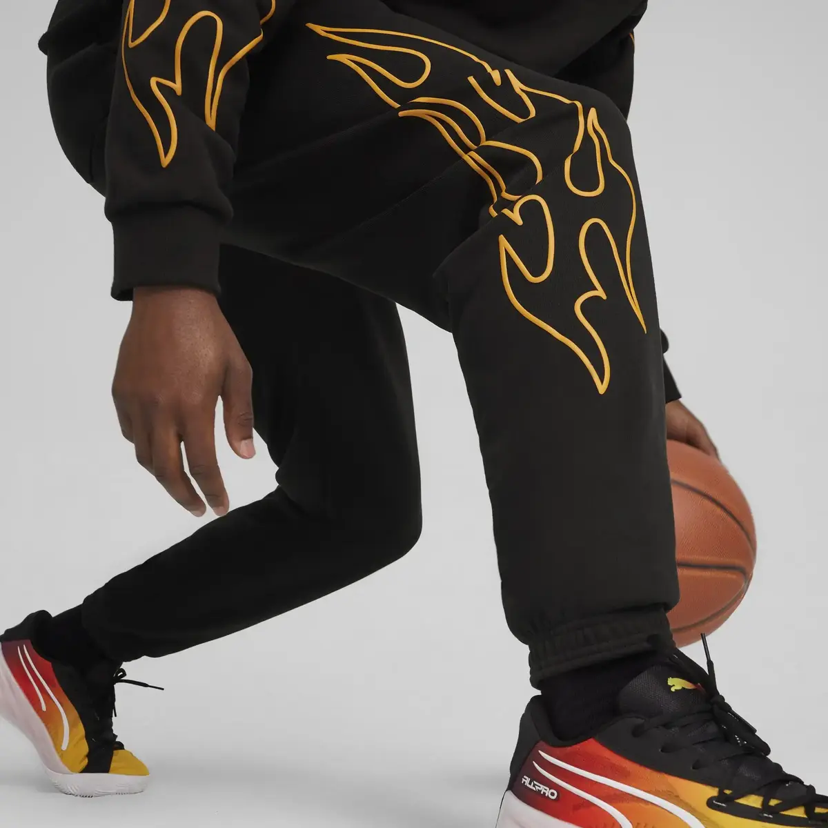 PUMA Caution Pant Siyah Erkek Eşofman Altı