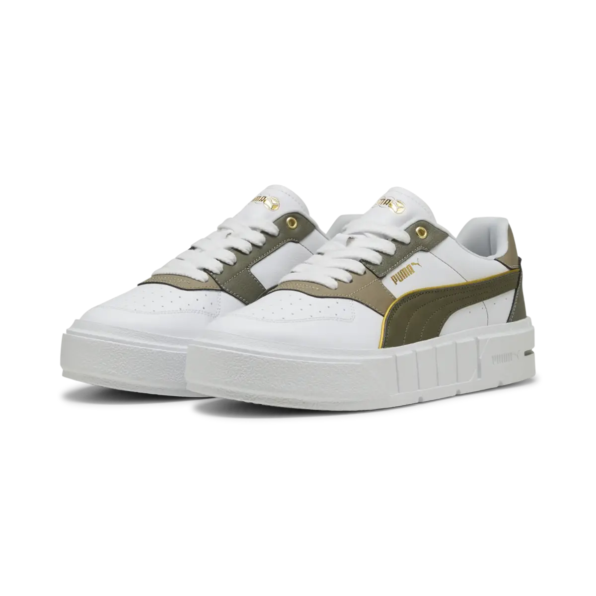 PUMA Cali Court Luxe Wns Beyaz Kadın Günlük Spor Ayakkabı
