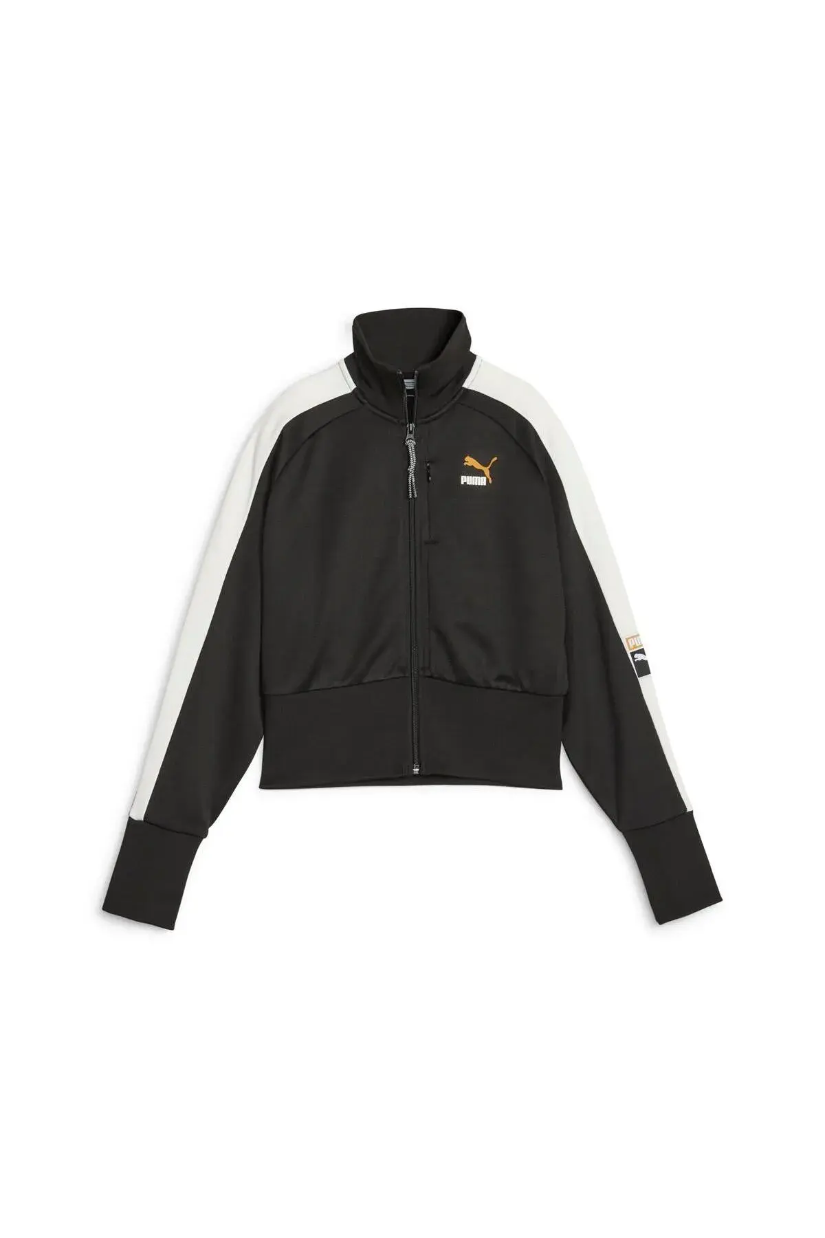 Puma T7 FORWARD HISTORY Track Jacket DK Siyah Kadın Fermuarlı Sweatshirt