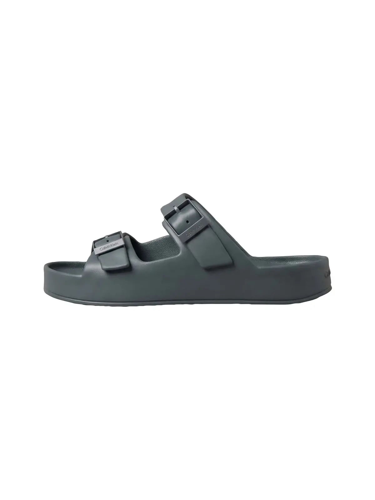 Calvin Klein ERGON EVA DOUBLE BAR Koyu Gri Erkek Terlik