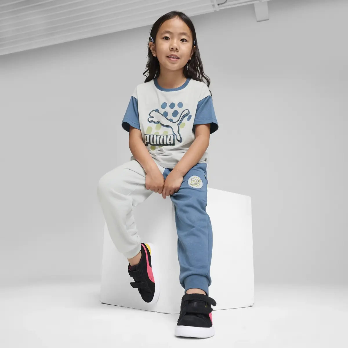 Puma CLASSICS PUMA FC Sweatpants Mavi Çocuk Eşofman Altı