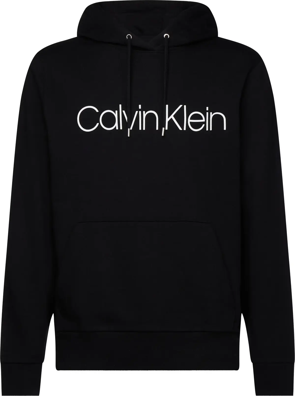 Calvin Klein COTTON LOGO HOODIE Erkek Siyah Hoodie