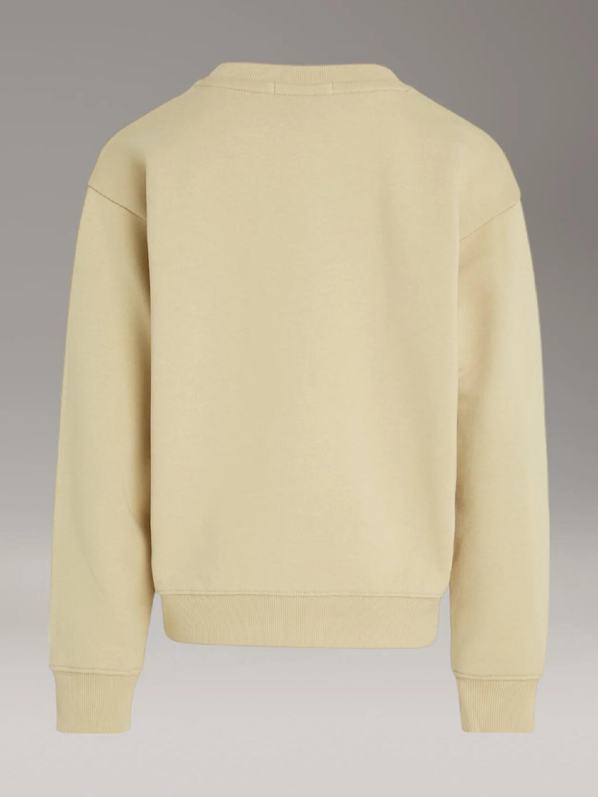 Calvin Klein MAXI HERO FLOCK LOGO, RAE Çocuk Bej Sweatshirt