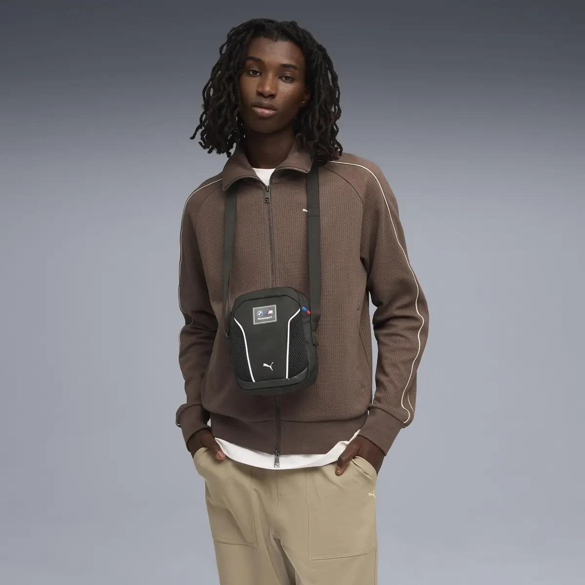 Puma BMW MMS Portable Siyah Unisex Omuz Çantası