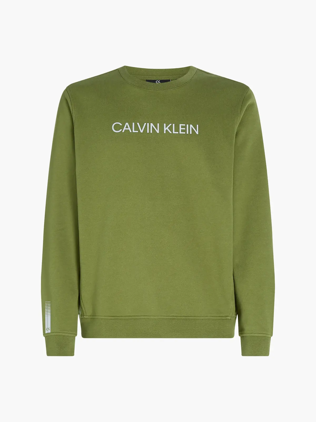 Calvin Klein PW - Pullover Erkek Haki Sweatshirt