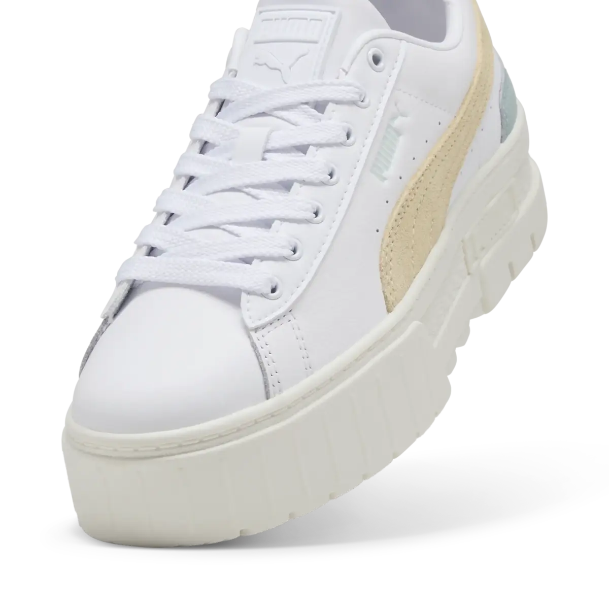 Puma Mayze Lth Wn s Beyaz Kadın Spor Ayakkabı & Sneaker