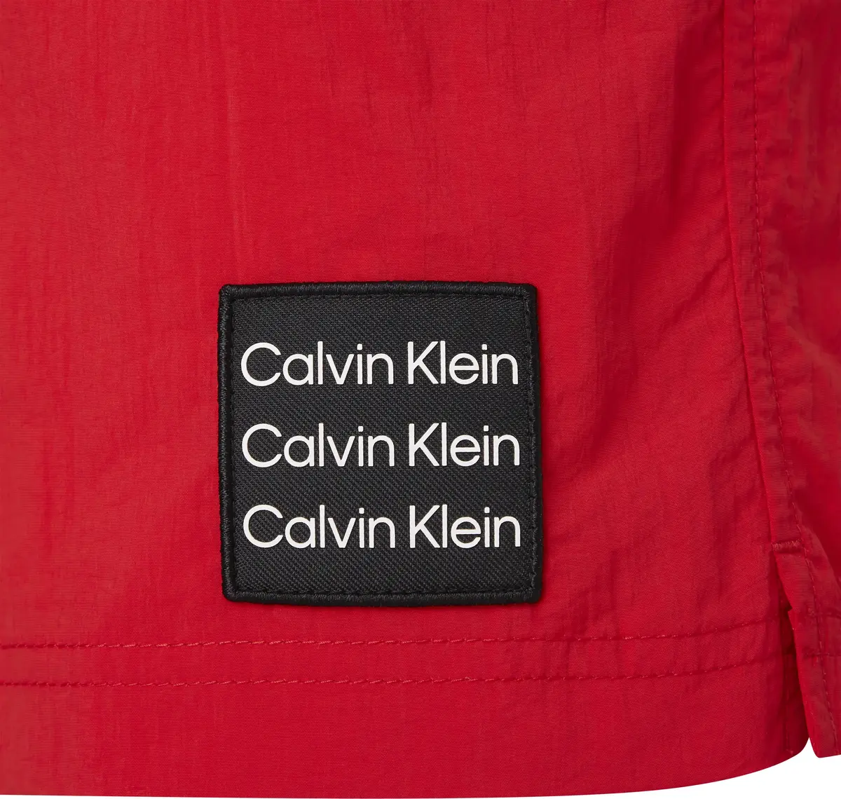 Calvin Klein MEDIUM DRAWSTRING Erkek Kırmızı Deniz Şortu