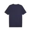PUMA teamFINAL Casuals Tee PUMA Navy-PUMA Sil Lacivert Erkek T-Shirt