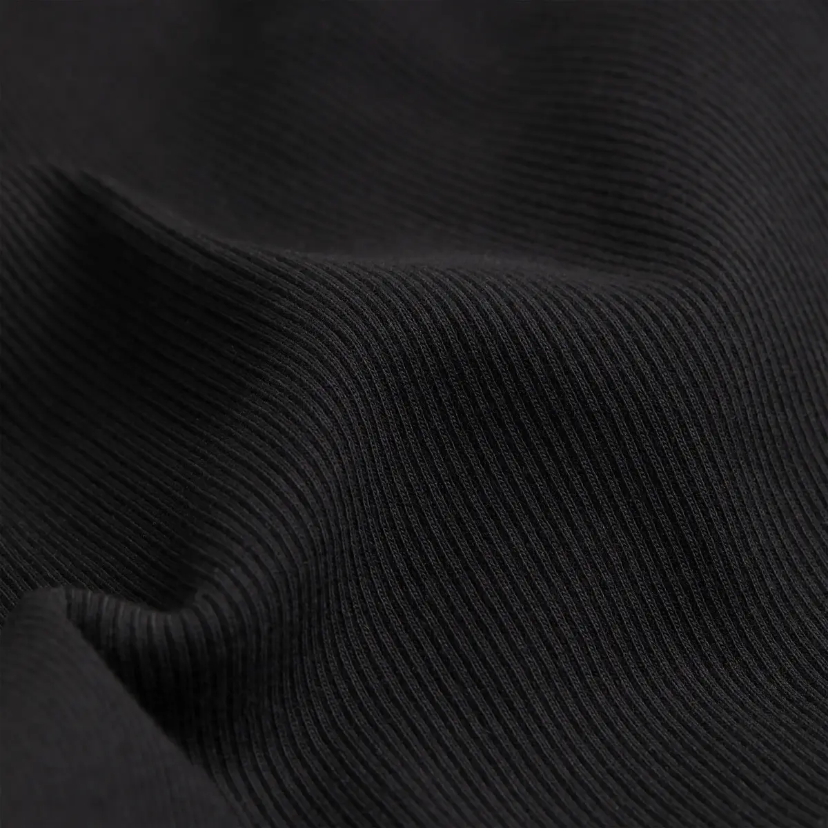 Calvin Klein WOVEN LABEL RIB TANK Kadın Siyah Elbise