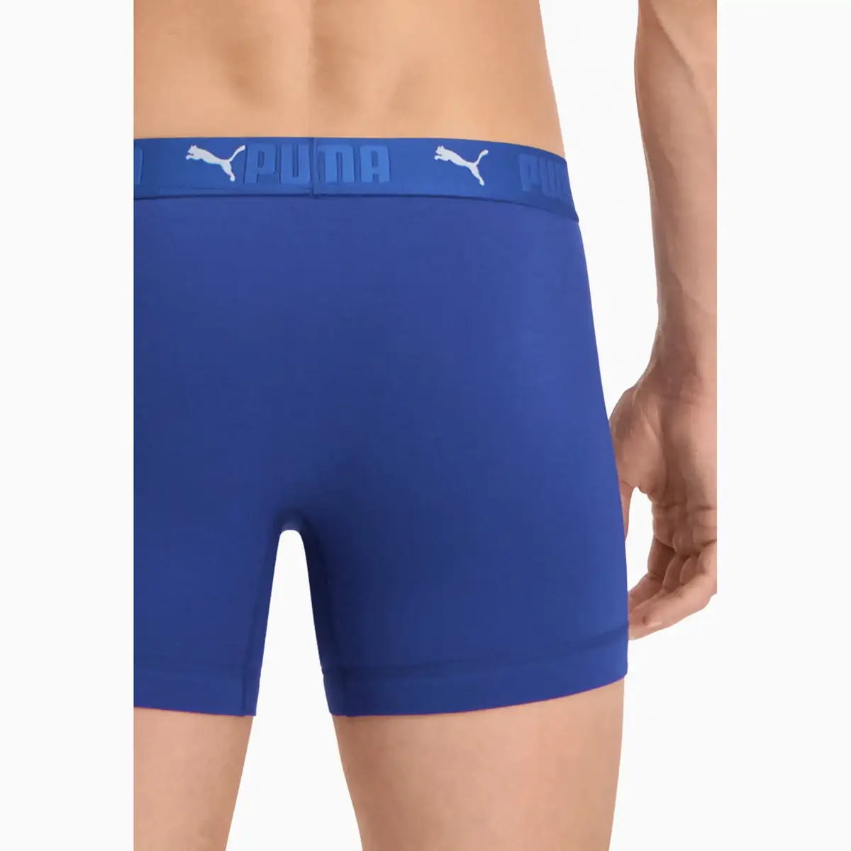 PUMA PUMA SPORT COTTON BOXER 2P Mavi 2'li Erkek Boxer