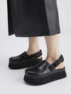 Calvin Klein SLING CLOSE TOE FLAT Kadın Siyah Sandalet