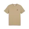 Puma CLASSICS Small Logo Tee Açık Kahve Erkek T-Shirt