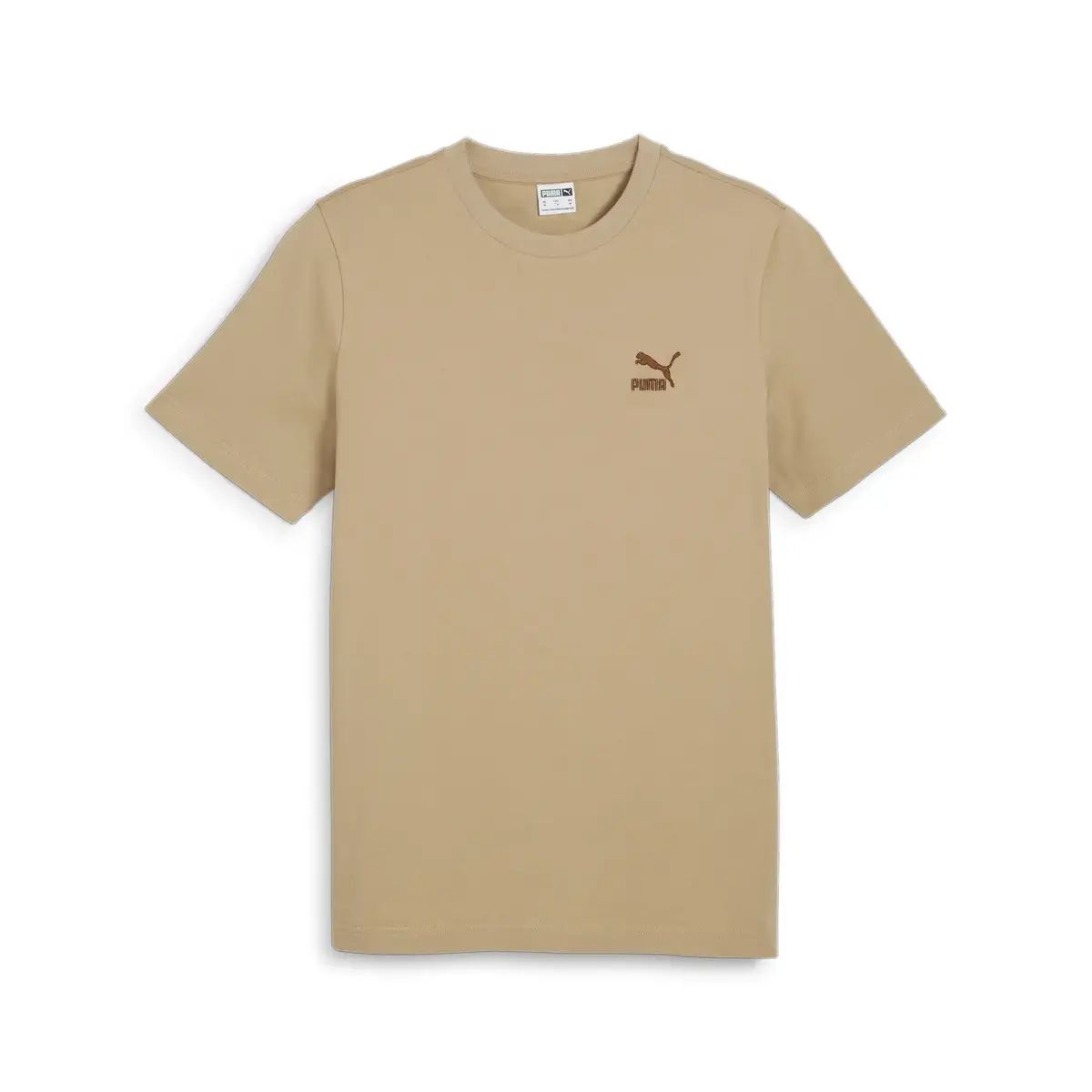 Puma CLASSICS Small Logo Tee Açık Kahve Erkek T-Shirt