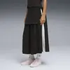 Puma T7 Midi Pleated Skirt Siyah Kadın Elbise-Etek