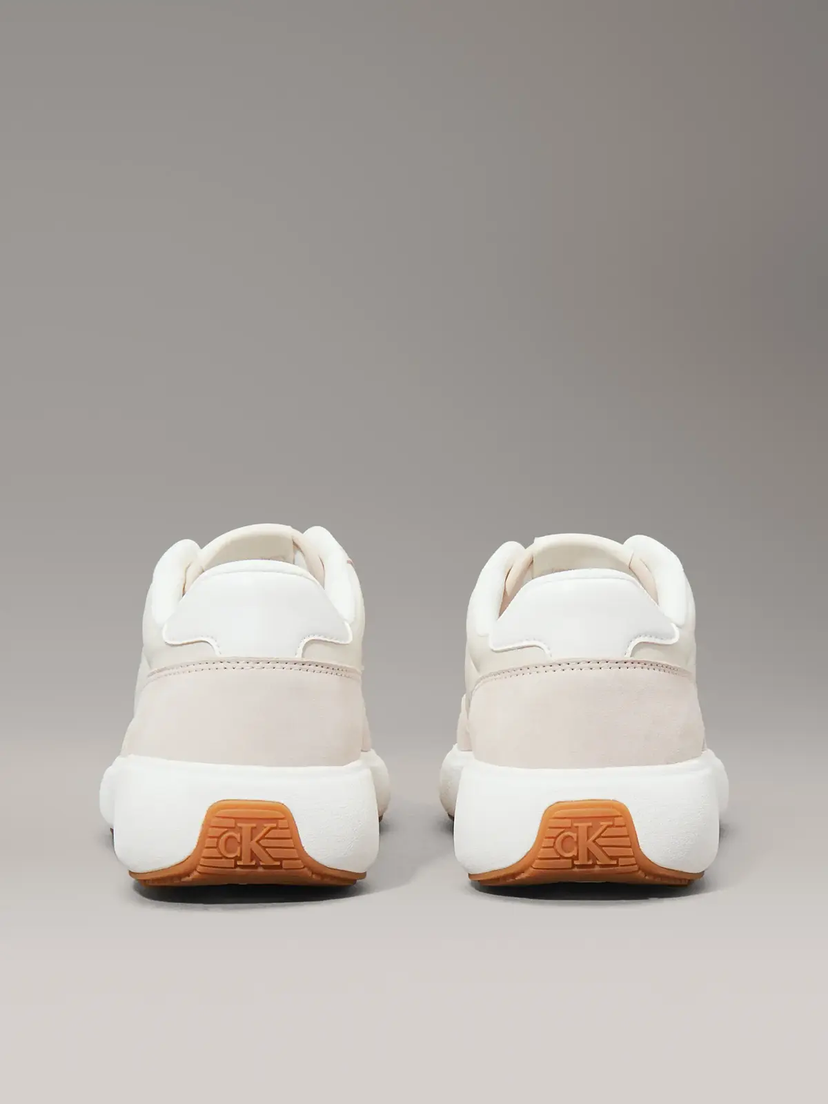 Calvin Klein ATHLEISURE RUNNER LA, 01T Gri Kadın Spor Ayakkabı & Sneaker