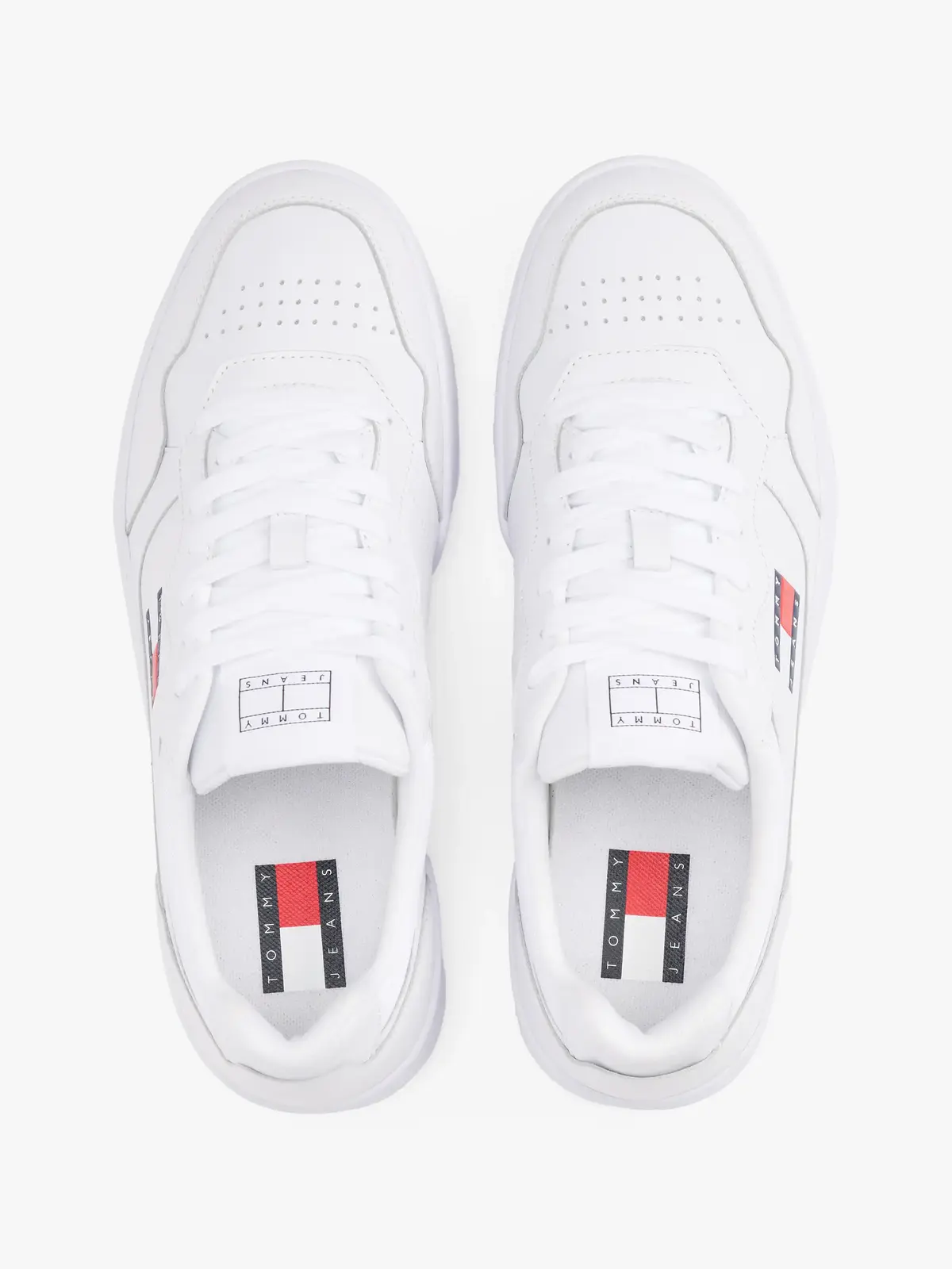 Tommy Hilfiger (NEW) TJM CUPSOLE LE, YBR Beyaz Erkek Spor Ayakkabı & Sneaker