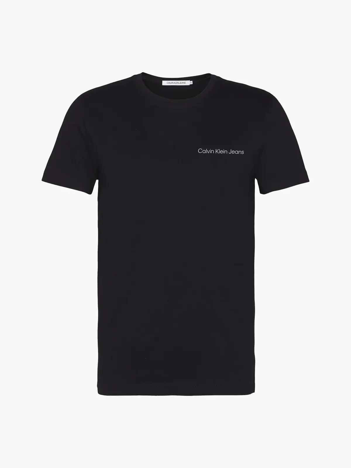 Calvin Klein CHEST INSTITUTIONAL Erkek Siyah T-Shirt