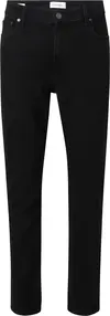 Calvin Klein TAPERED RINSE BLACK Erkek Antrasit Kot Pantolon